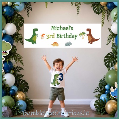 Birthday Banners and Napkins